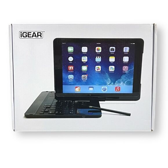 iPad Air Flip Turn Keyboard Case by iGEAR NWT - Picture 1 of 11